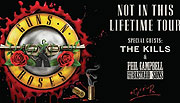 Guns N'Roses im Olympiastadion. Supports: THE KILLS + PHIL CAMPBELL & THE BASTARD SONS